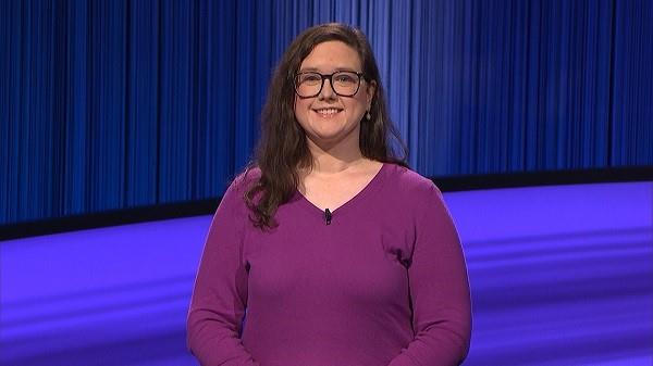 Jeopardy contestant Sarah Mathews